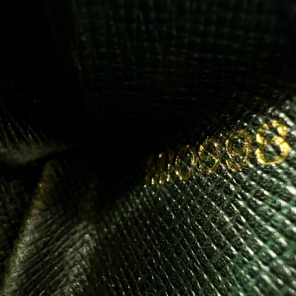 Vintage Louis Vuitton Taiga Porte Mannaie Boite Leather Coin Purse Wallet - Picture 12 of 16